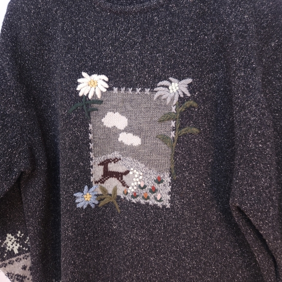 Vintage Bluhm Collection Wool, Mohair Sweater - Picture 2 of 5